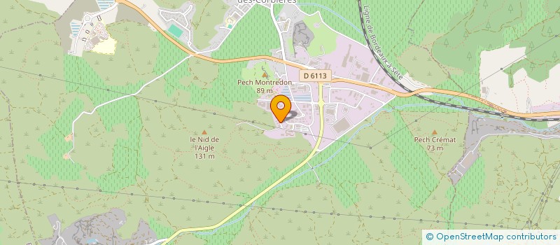 localisation de l'entreprise VIVRE EN PAIX à MONTREDON-DES-CORBIERES