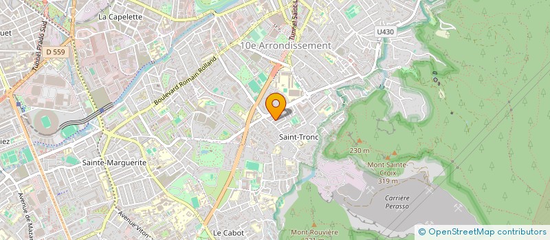 localisation de l'entreprise VIVRE EN SANTE CONSULTATION INFIRMIERE à MARSEILLE