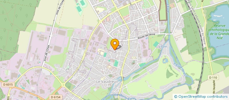 localisation de l'entreprise VIVRE ENSEMBLE  VAL-DE-REUIL