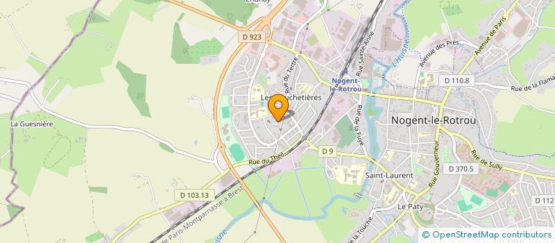 localisation de l'entreprise VIVRE ENSEMBLE à NOGENT-LE-ROTROU