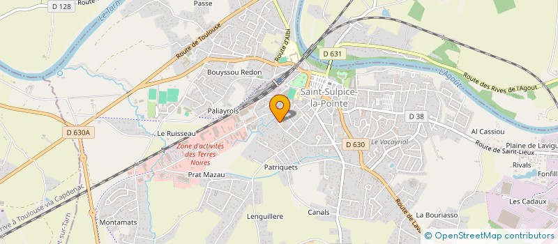 localisation de l'entreprise VIVRE ENSEMBLE CHEZ NOUS ! à SAINT-SULPICE-LA-POINTE
