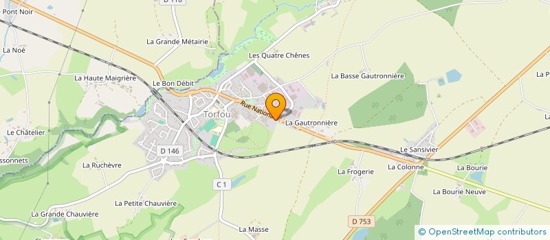 localisation de l'entreprise VIVRE ENSEMBLE EN SEVREMOINE  SEVREMOINE