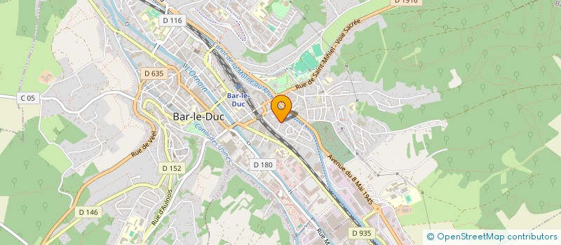 localisation de l'entreprise VIVRE ET SERVIR à BAR-LE-DUC