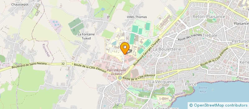 localisation de l'entreprise VIVRE ET VIEILLIR à SAINT-NAZAIRE