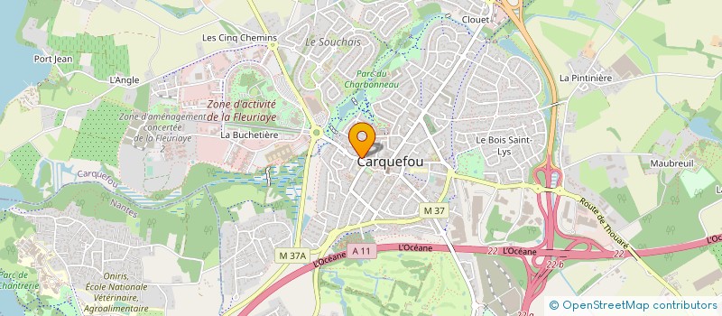 localisation de l'entreprise VIVRE ICI IMMO NEUF à CARQUEFOU