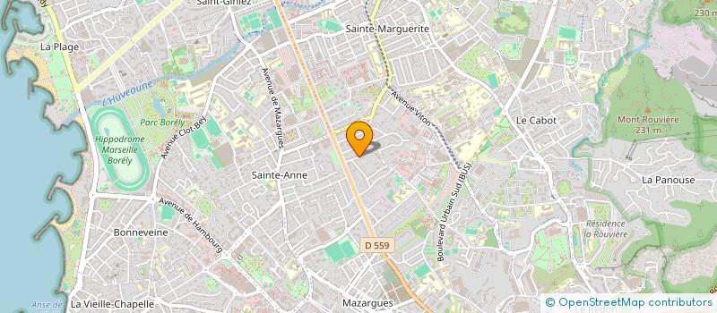 localisation de l'entreprise VIVRE L ANESTHESIE ET LA REANIMATION DE L ENFANT AUTREMENT  MARSEILLE
