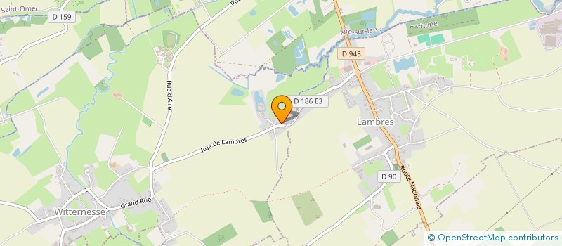 localisation de l'entreprise VIVRE LA BESVRE  WITTERNESSE