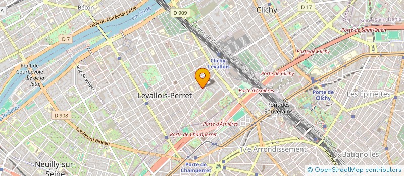 localisation de l'entreprise VIVRE LEVALLOIS à LEVALLOIS-PERRET