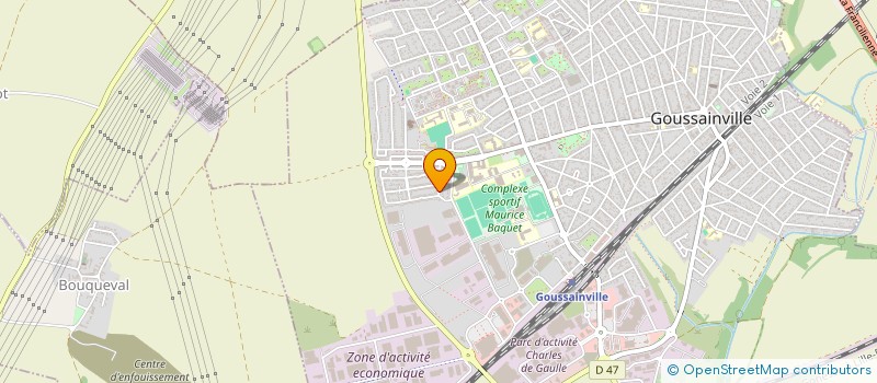 localisation de l'entreprise VIVRE MIEUX LES DEMOISELLES  GOUSSAINVILLE