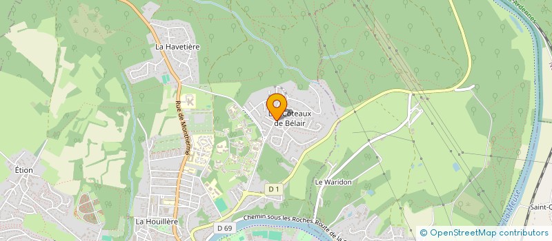 localisation de l'entreprise VIVRE MIEUX SANS GLUTEN DANS LES ARDENNES  CHARLEVILLE-MEZIERES