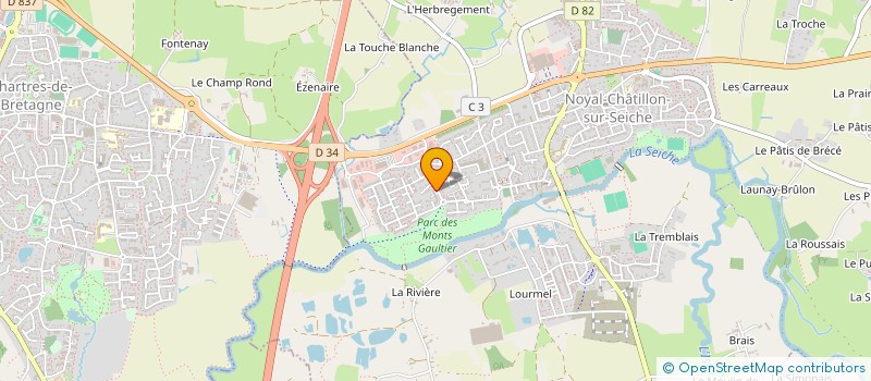 localisation de l'entreprise VIVRE MON ECOLE  BOURGBARRE