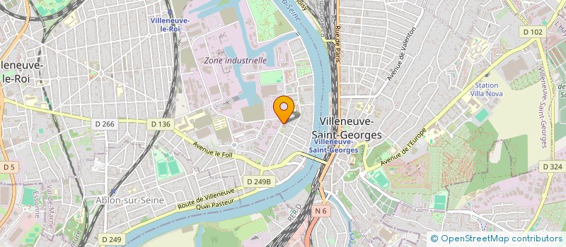 localisation de l'entreprise VIVRE POUR AIMER à VILLENEUVE-LE-ROI