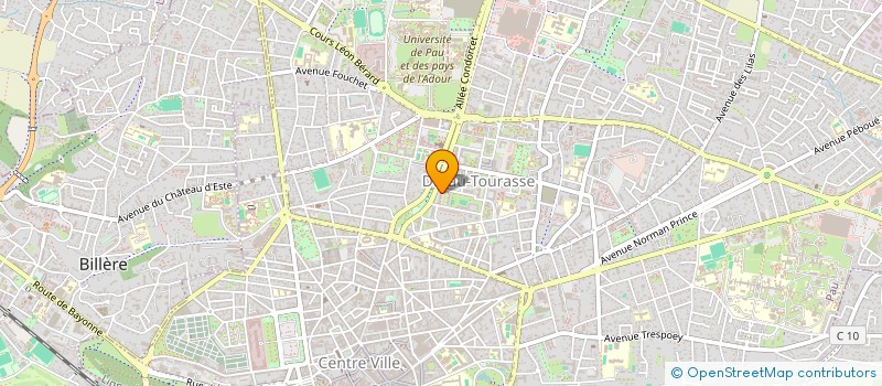 localisation de l'entreprise VIVRE SA DIFFERENCE à PAU