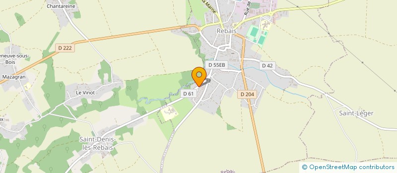 localisation de l'entreprise VIVRE SAINT AILE  REBAIS