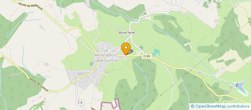 localisation de l'entreprise VIVREACAMURAC  MONTREDON-LABESSONNIE