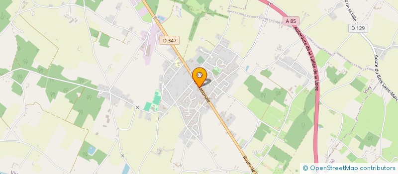 localisation de l'entreprise VIVY BILLARD ASSOCIATION  VIVY