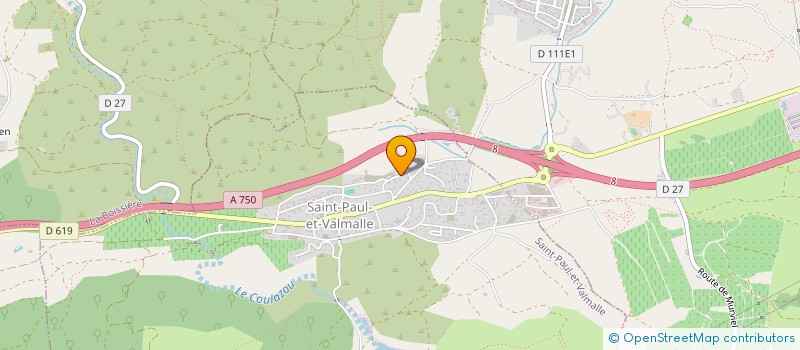 localisation de l'entreprise VIX  SAINT-PAUL-ET-VALMALLE