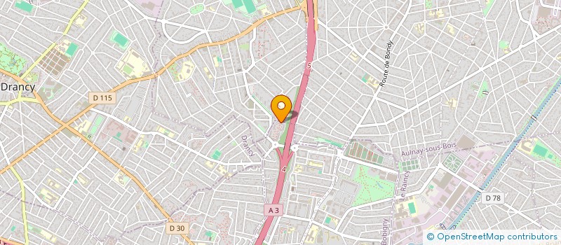 localisation de l'entreprise VIX  BONDY