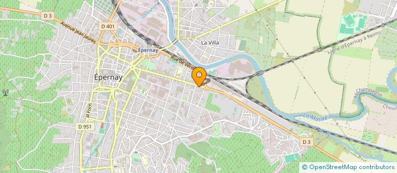 localisation de l'entreprise VIX-BARA  EPERNAY