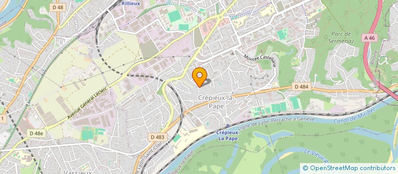 localisation de l'entreprise VIXIMMO  RILLIEUX-LA-PAPE