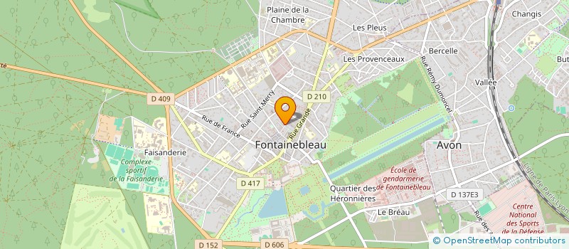 localisation de l'entreprise VIXLI à FONTAINEBLEAU
