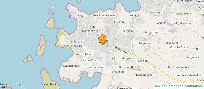 localisation de l'entreprise VIYOBA, FRERES ET SOEUR  PLOUGUERNEAU