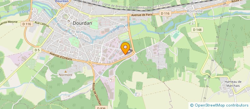 localisation de l'entreprise VIZAAR INDUSTRIAL IMAGING à DOURDAN