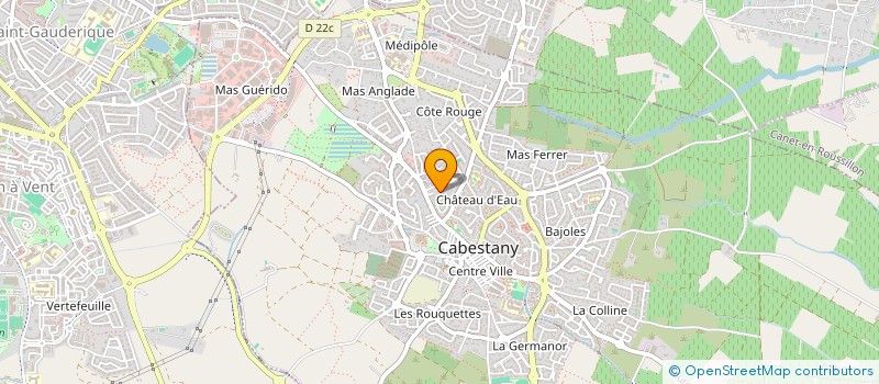 localisation de l'entreprise VIZAKHAPATNAM  CABESTANY