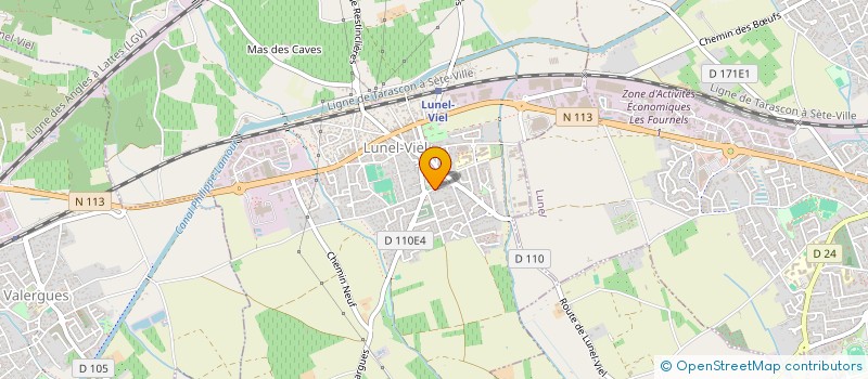 localisation de l'entreprise VIZE  LUNEL-VIEL