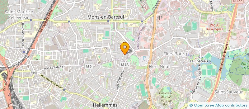 localisation de l'entreprise VIZELAM  MONS-EN-BARUL