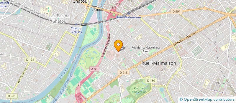 localisation de l'entreprise VIZIBLE à RUEIL-MALMAISON