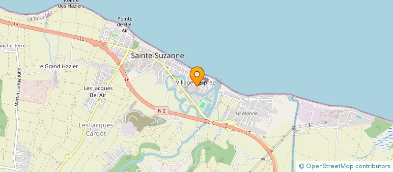 localisation de l'entreprise VIZIONERE à SAINTE-SUZANNE
