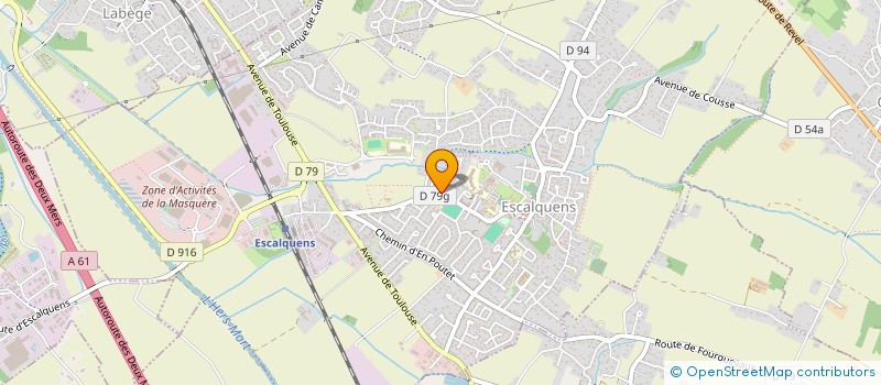 localisation de l'entreprise VIZIOTIX  LABEGE