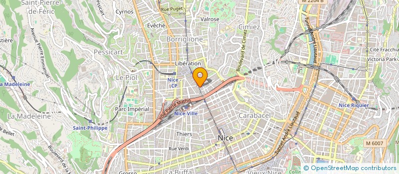 localisation de l'entreprise VIZO à NICE