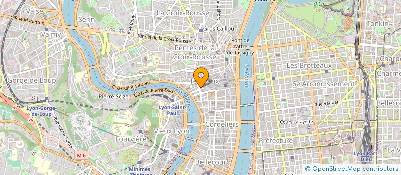 localisation de l'entreprise VIZUAL UPDATE à LYON