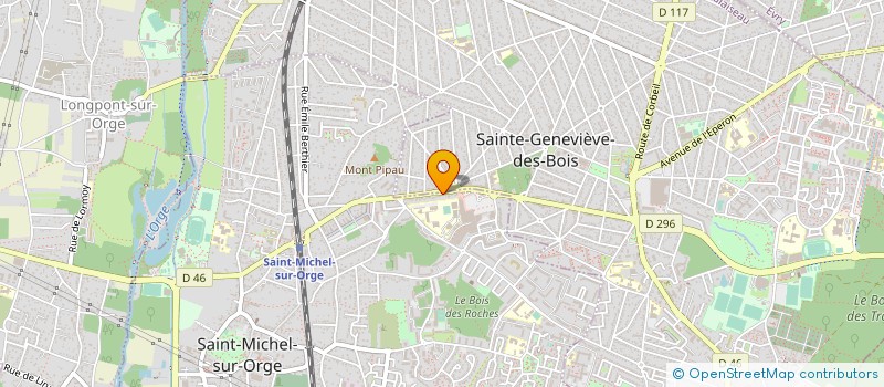 localisation de l'entreprise VIZYON  SAINTE-GENEVIEVE-DES-BOIS