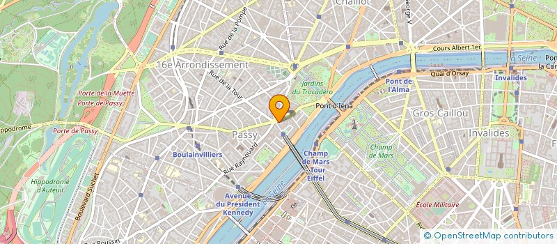 localisation de l'entreprise VIZZACCHERO GILBERT PALISSE  PARIS