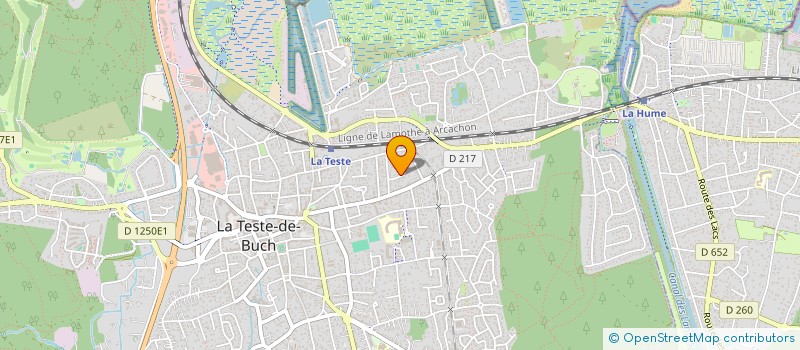 localisation de l'entreprise VJ BOX ARCACHON à LA TESTE-DE-BUCH
