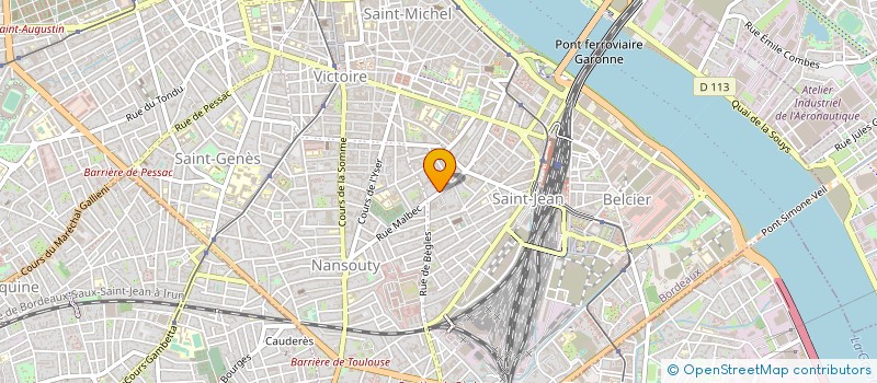 localisation de l'entreprise VJ EXOTIC à BORDEAUX