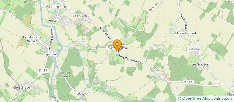 localisation de l'entreprise VJ RACING TEAM  NIEUL-LES-SAINTES