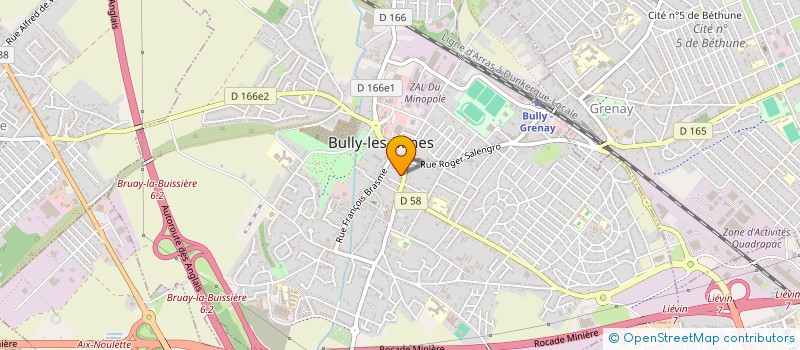 localisation de l'entreprise VJBC BATIMENT  BULLY-LES-MINES