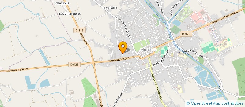 localisation de l'entreprise VJC  MONTECH