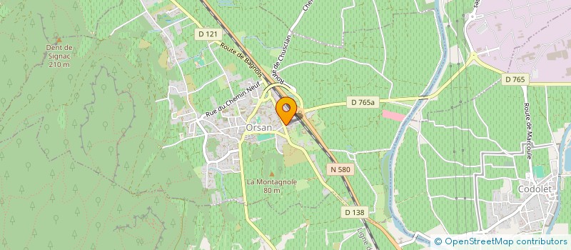 localisation de l'entreprise VJC  ORSAN