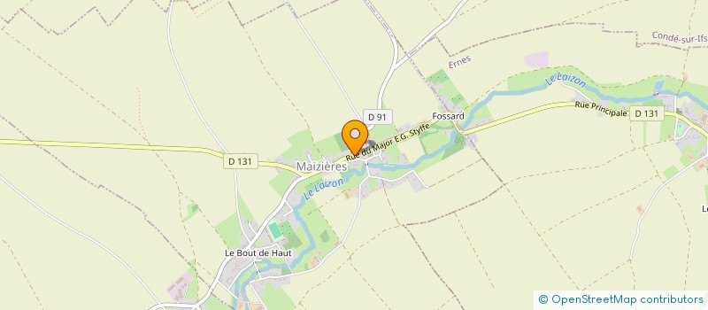 localisation de l'entreprise VJCJA REYNAUD  MAIZIERES