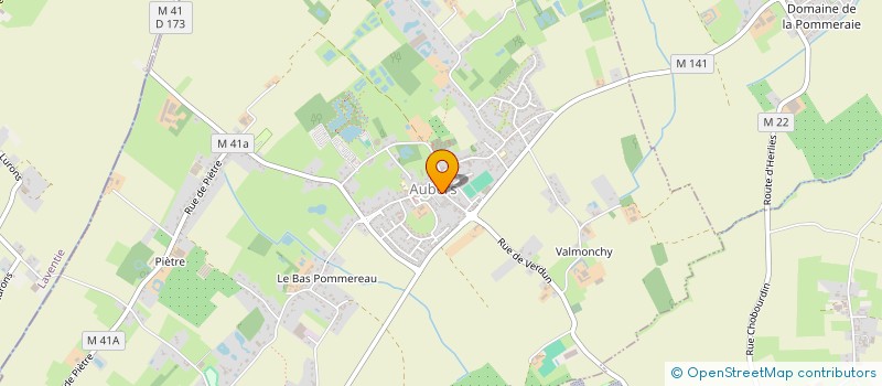 localisation de l'entreprise VJF à AUBERS