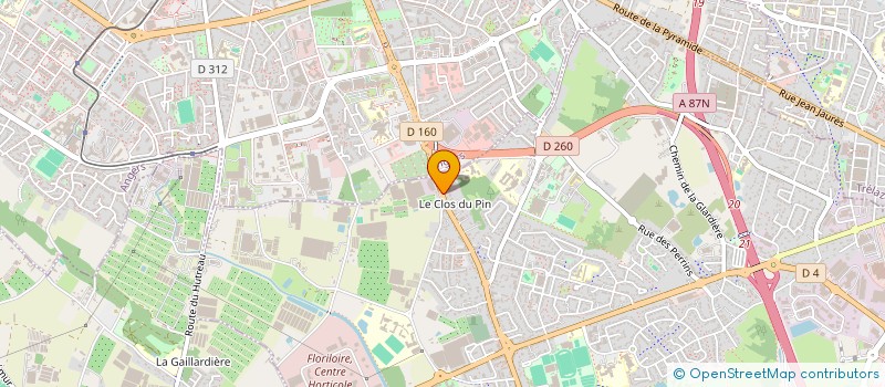 localisation de l'entreprise VJL  LES PONTS-DE-CE