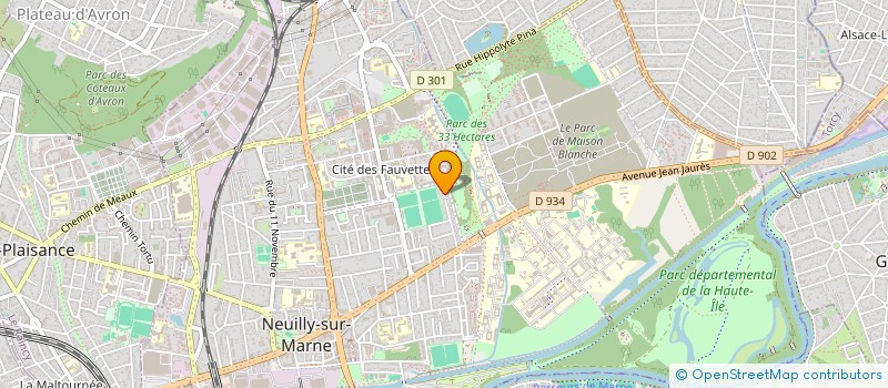 localisation de l'entreprise VJM à NEUILLY-SUR-MARNE