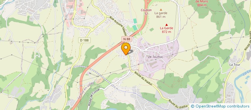 localisation de l'entreprise VJM à LE PUY-EN-VELAY