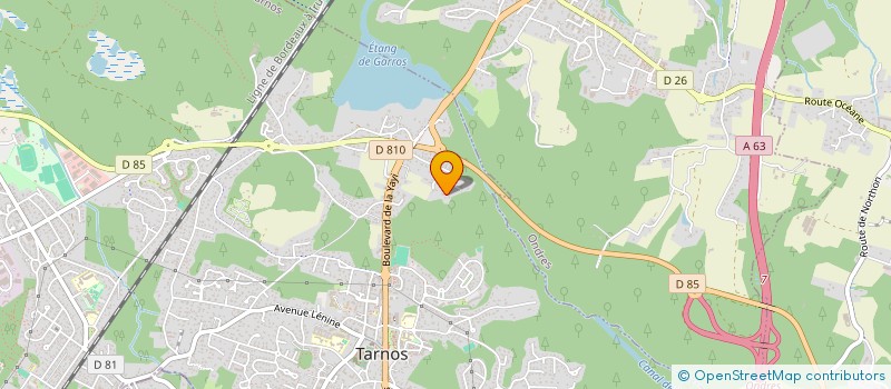 localisation de l'entreprise VJM CONSEIL à TARNOS