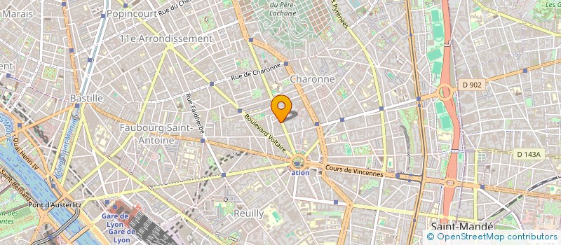 localisation de l'entreprise VJM CONSTRUCTION  PARIS